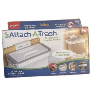 Attach To A Trash The Hanging Trash Bag Holder